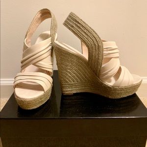WORN ONCE - Boutique 9 wedges
